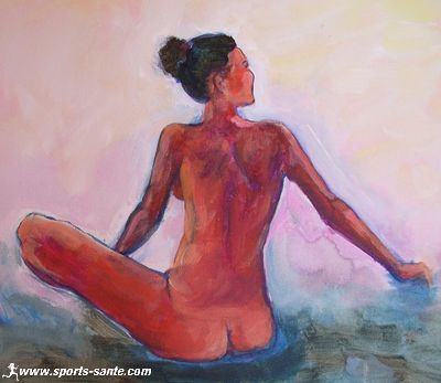 Portrait de femme nue